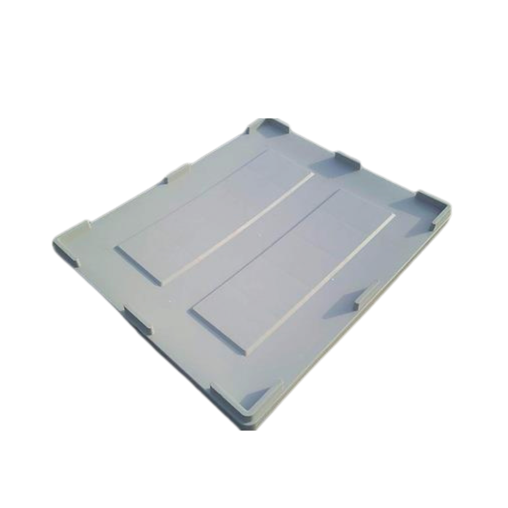 Solid Type Plastic Pallet Container With Lid Syera Services Sdn Bhd